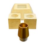 Kerzenständer Adapter Messing - Stephanus Online